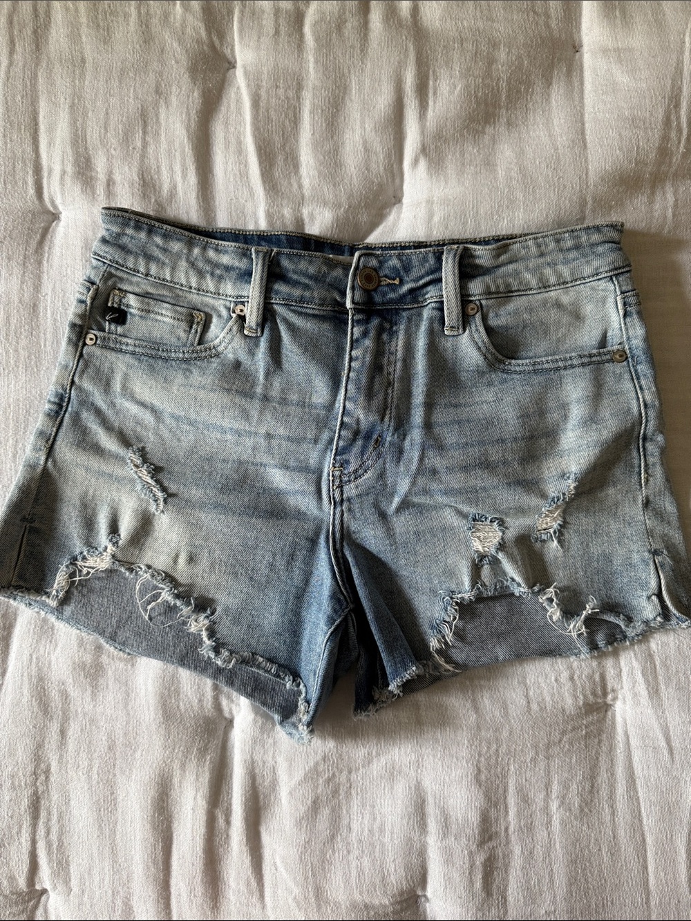 KanCan ultra stretchy jean shorts